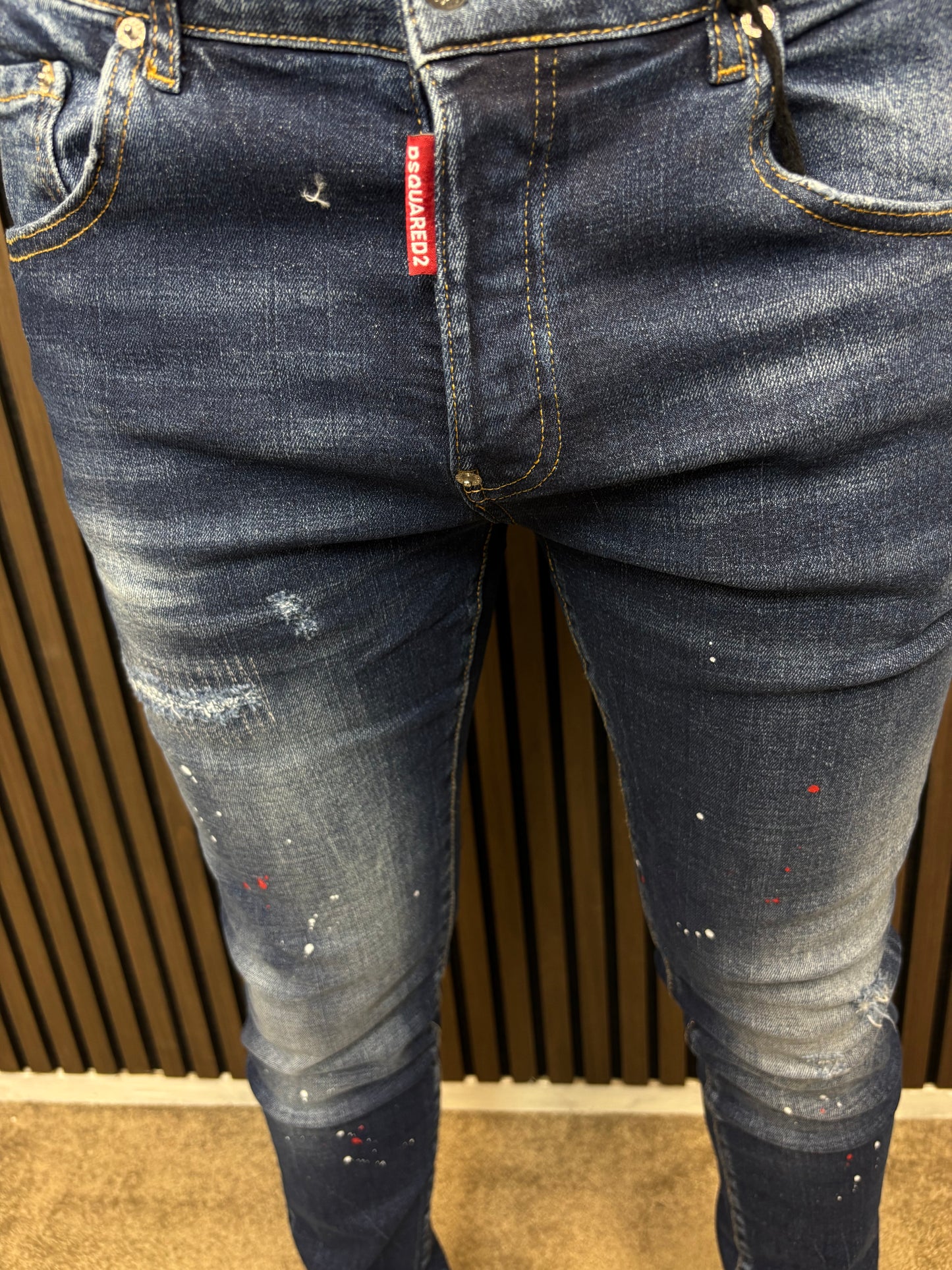 D2 Dsquared Full Back Jeans