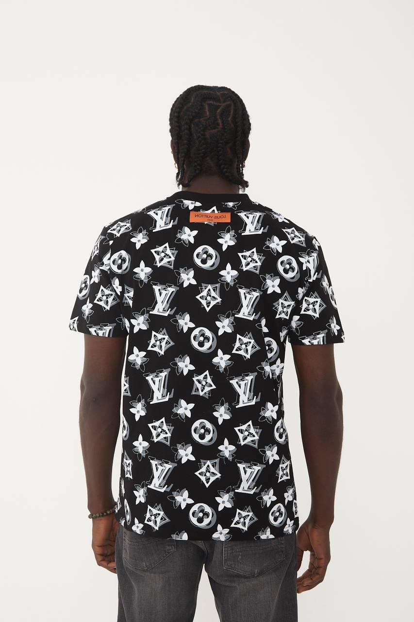 Louis Vuitton Monogram Black White Shirt