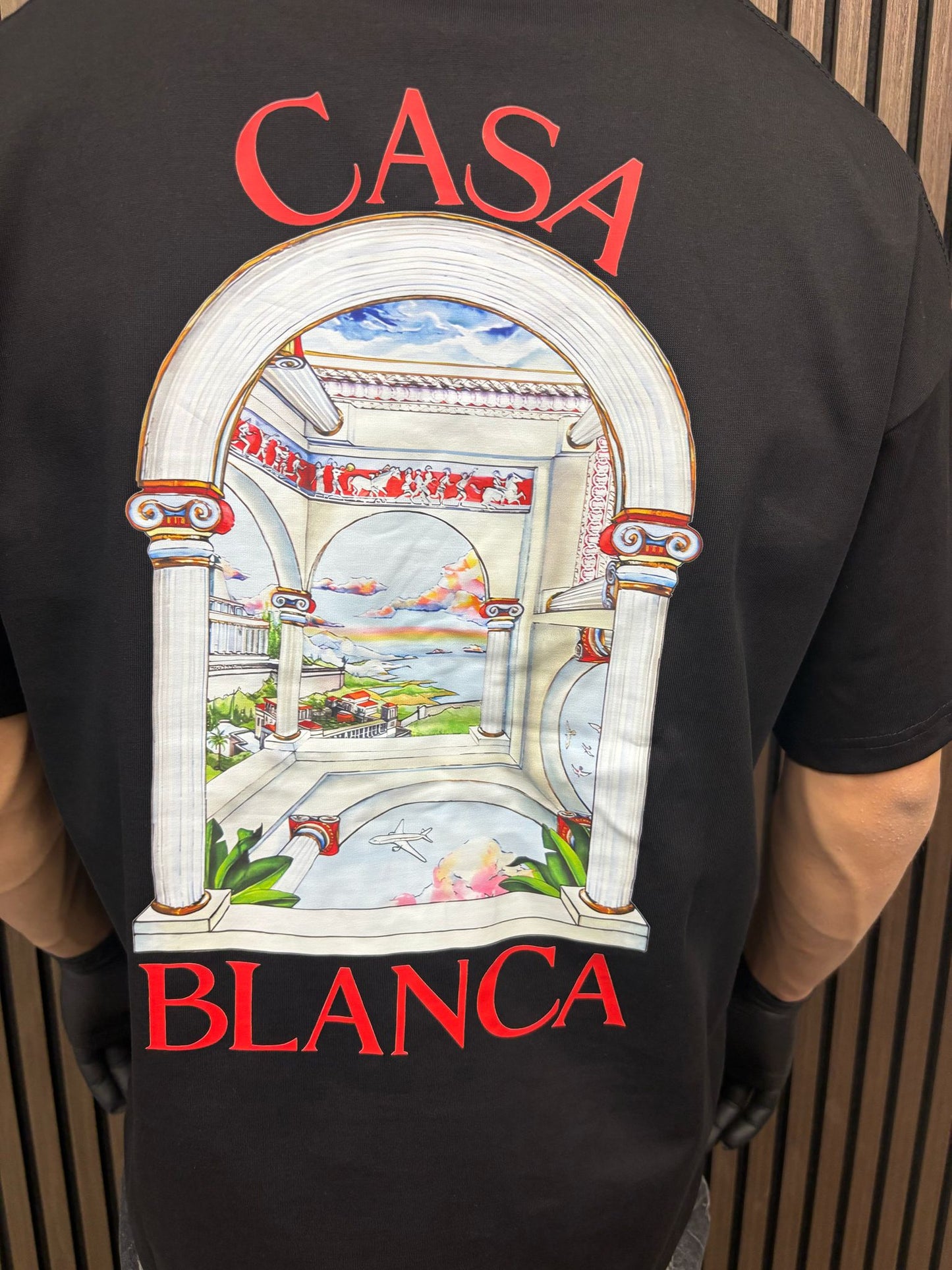 Casablanca Infinite view Shirt - Black