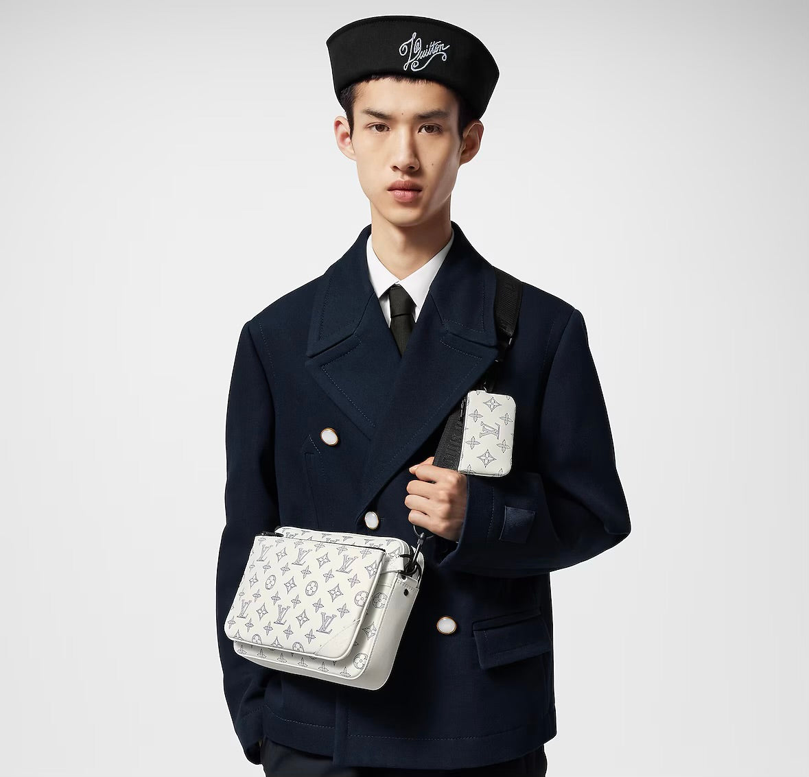 Louis Vuitton Trio Messenger Bag Monogram White - High Quality