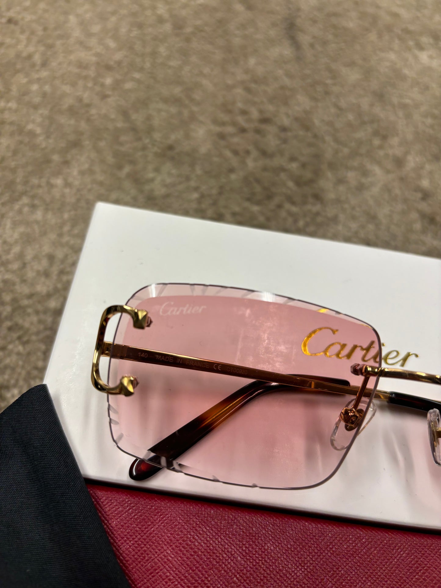 Cartier Zonnebril- Roze