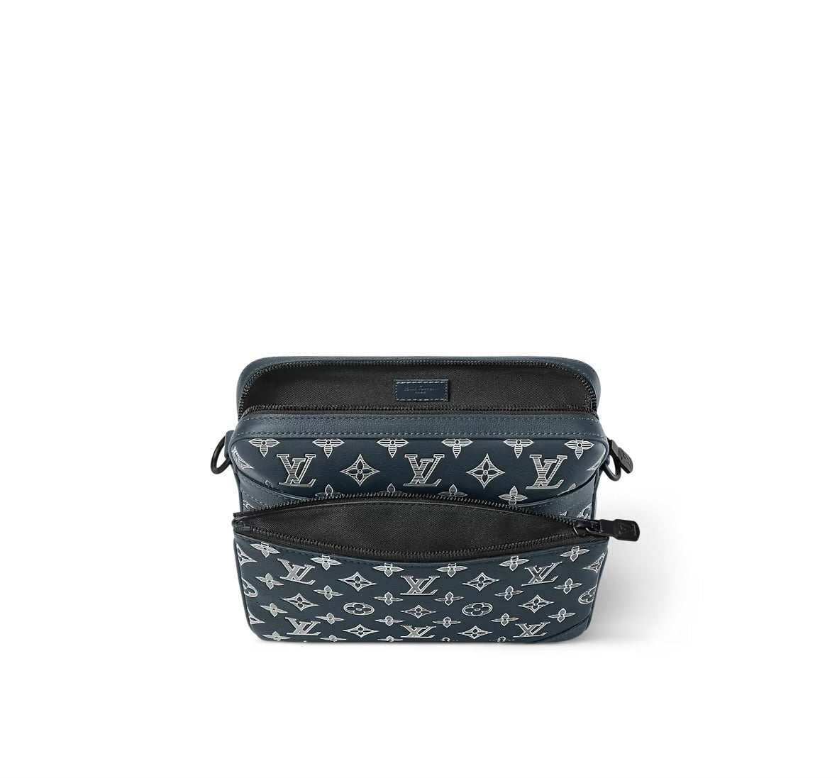 Louis Vuitton Trio Messenger Bag Monogram Shadow Black - High Quality