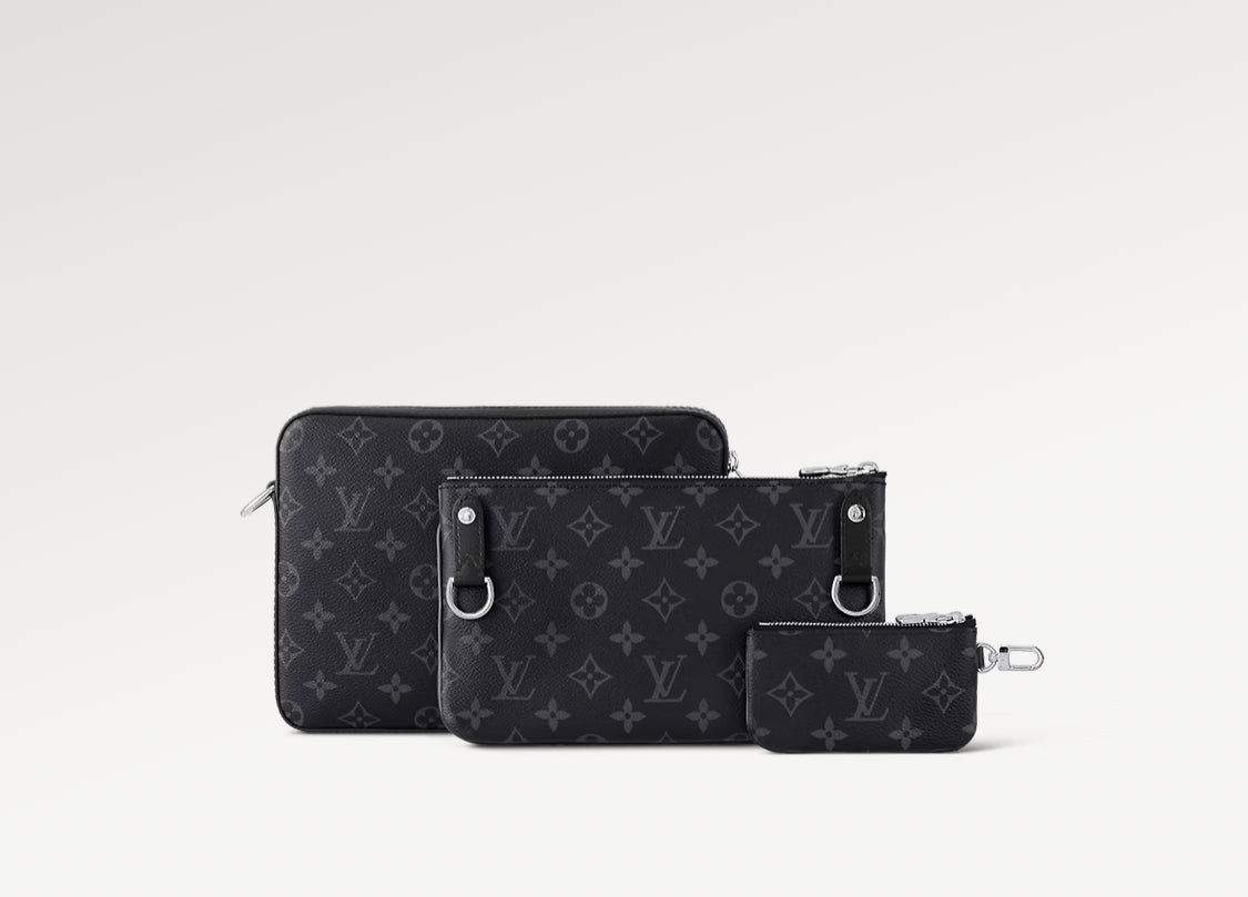 Louis Vuitton Trio Messenger Bag Monogram Eclipse - High Quality