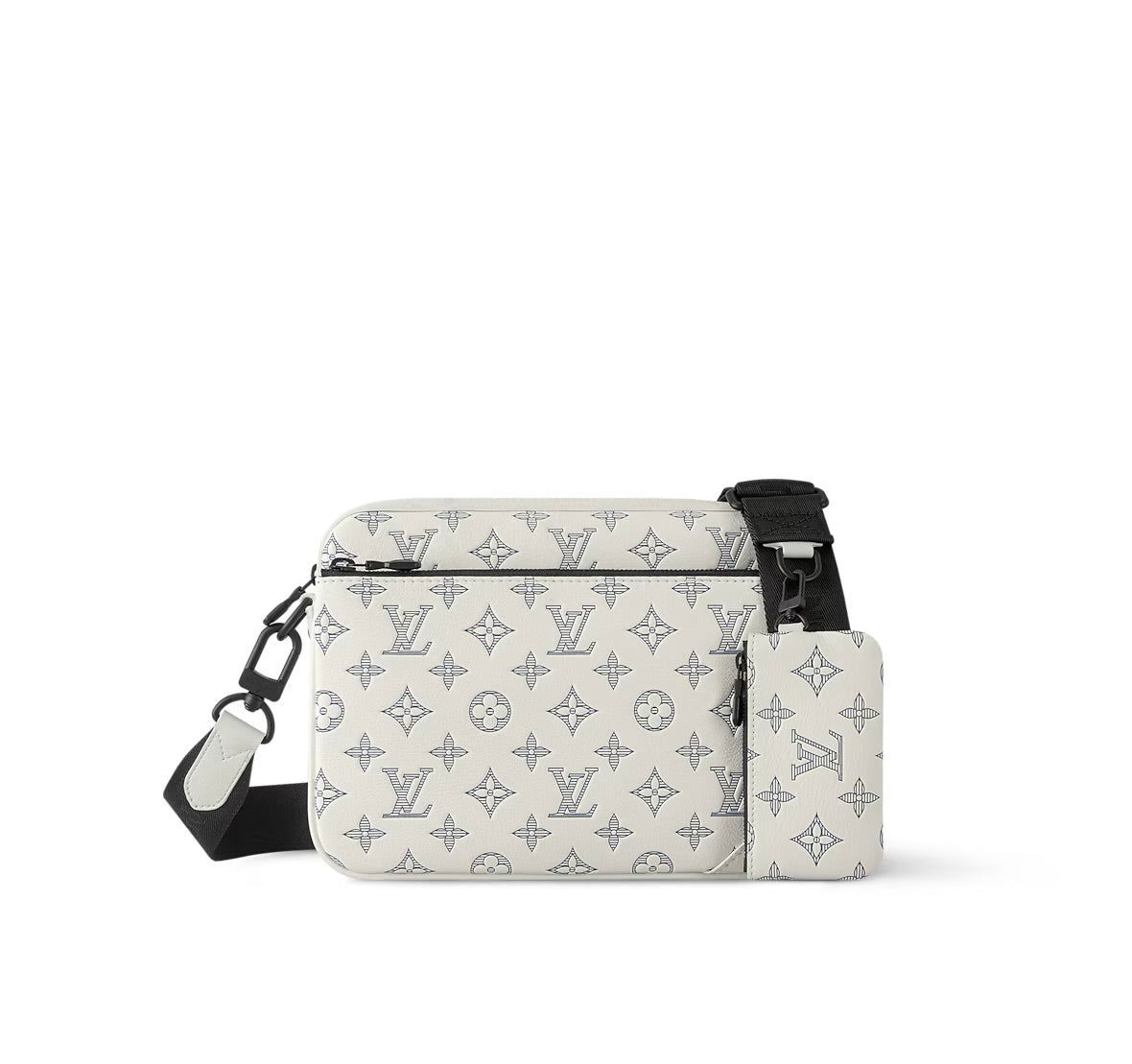 Louis Vuitton Trio Messenger Bag Monogram White - High Quality
