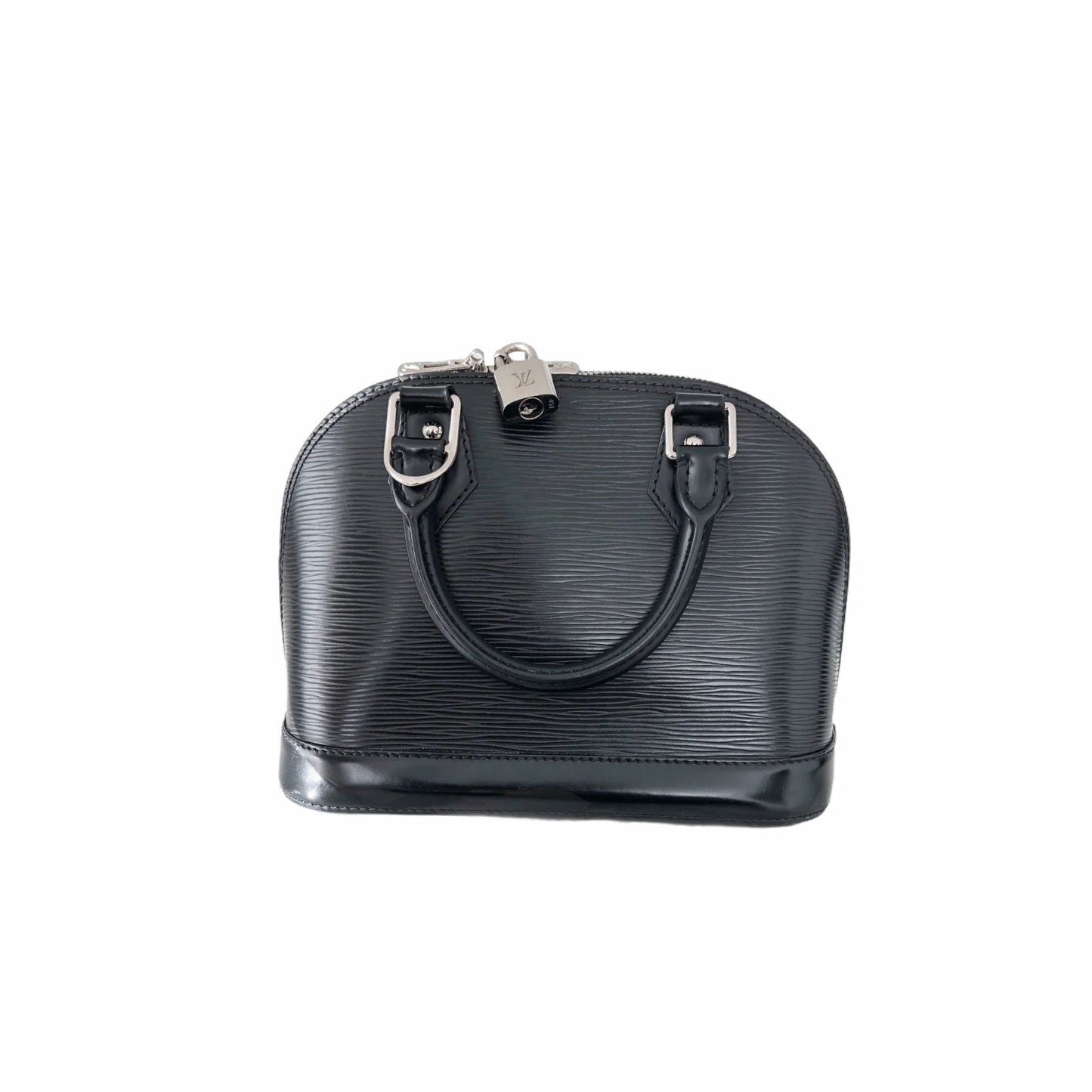 Louis Vuitton Alma BB Leder Black