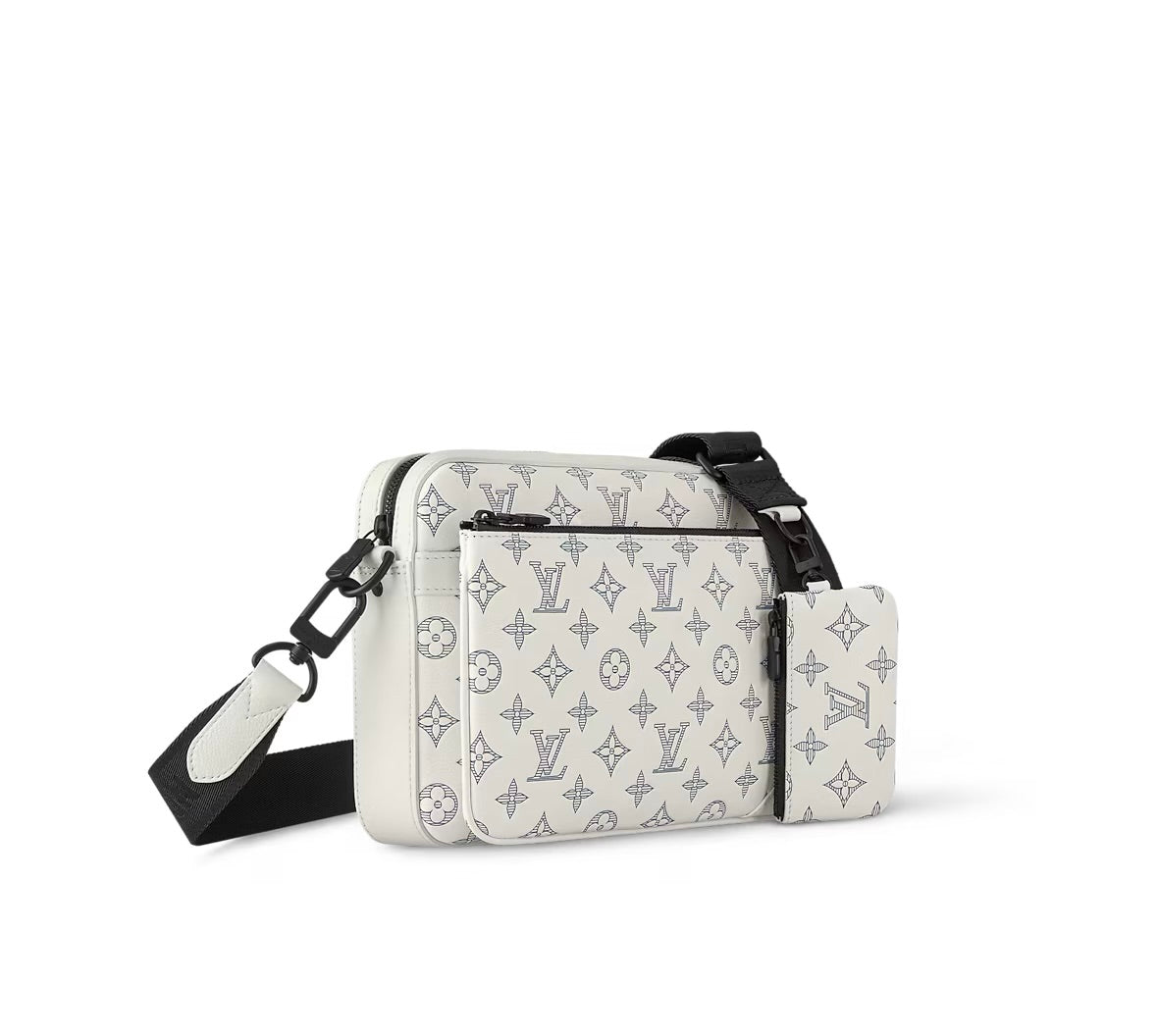 Louis Vuitton Trio Messenger Bag Monogram White - High Quality