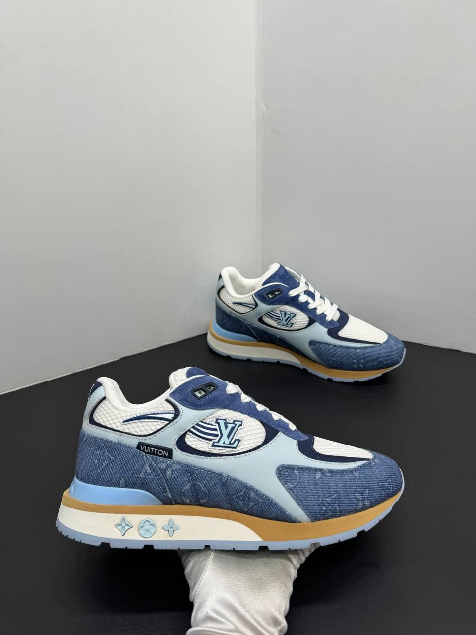 Louis Vuitton Run Away Sneaker- Blue