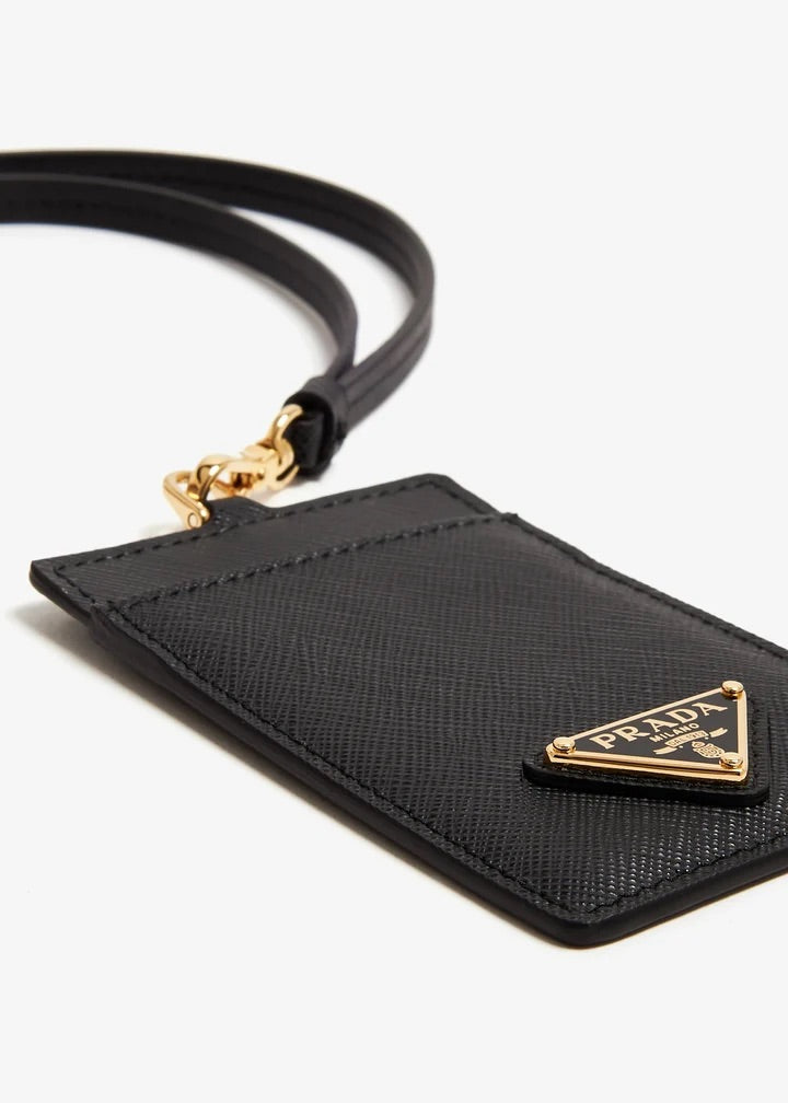 Prada Kaarthouder Lanyard Saffiano