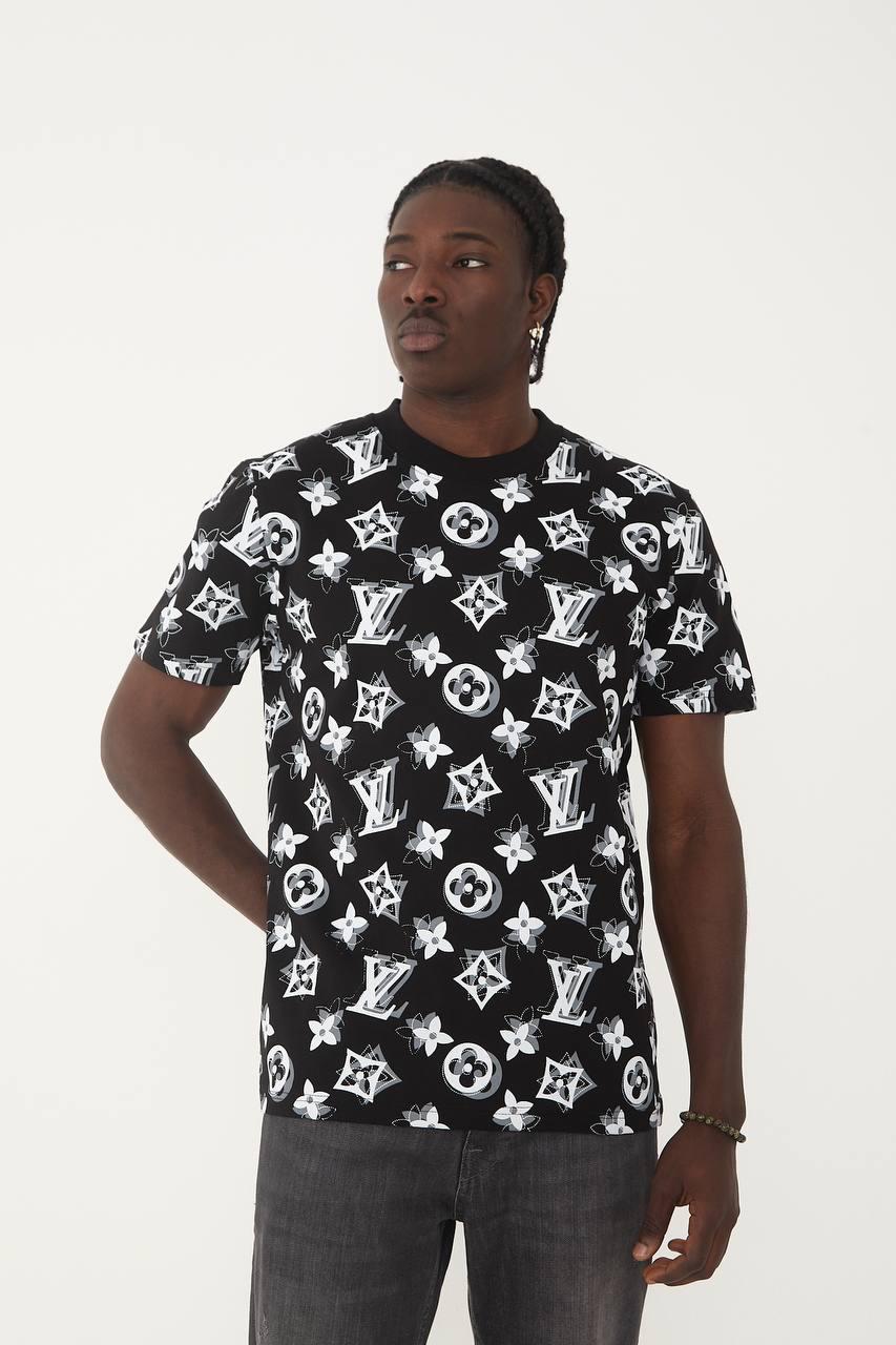 Louis Vuitton Monogram Black White Shirt