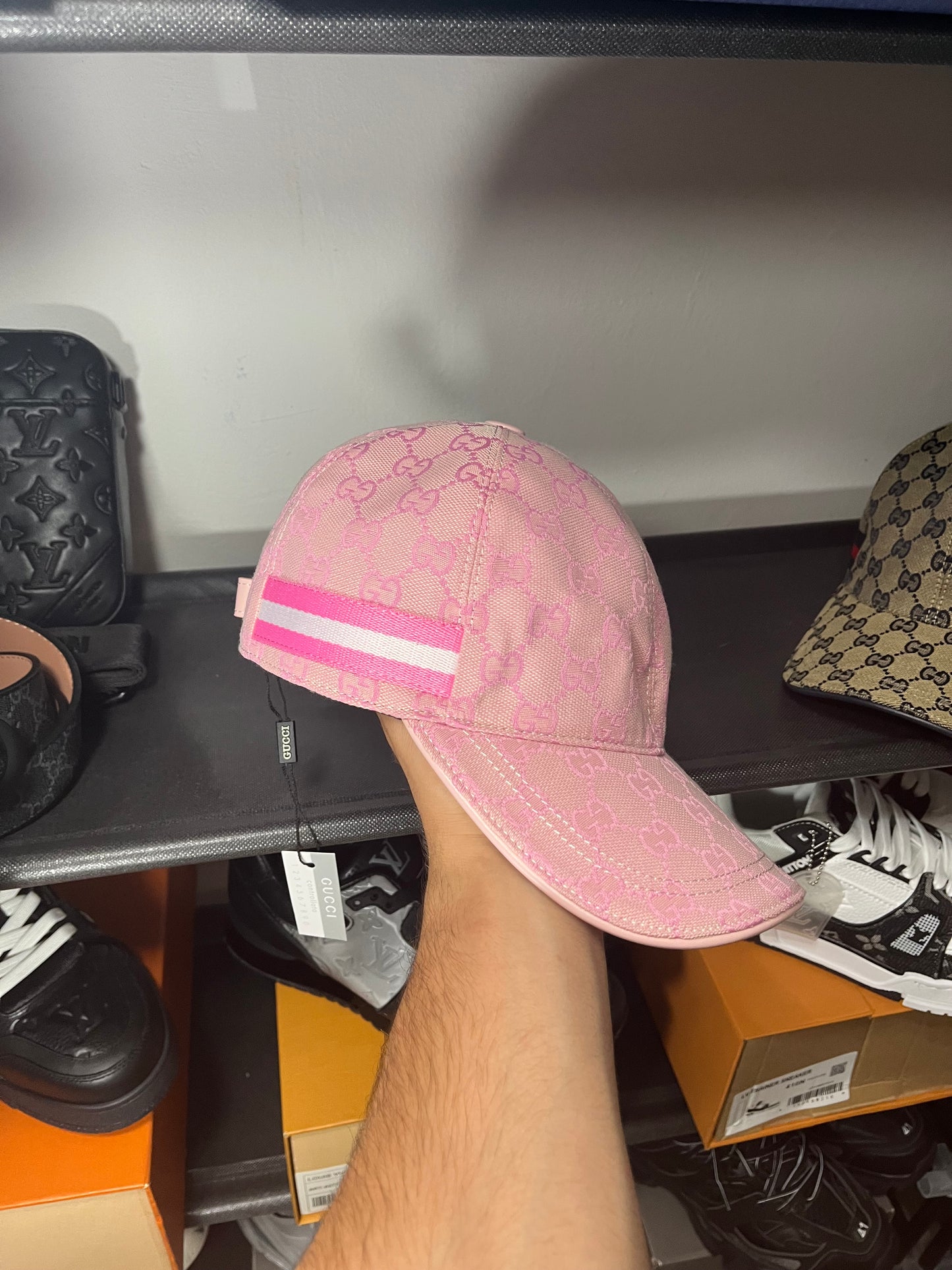 Gucci Honkbal Pet - Roze