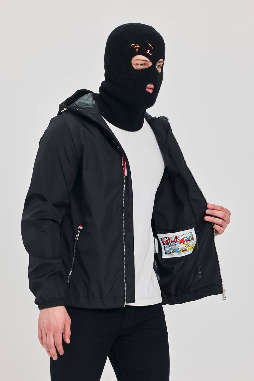Moncler Technical Zomerjas - Black
