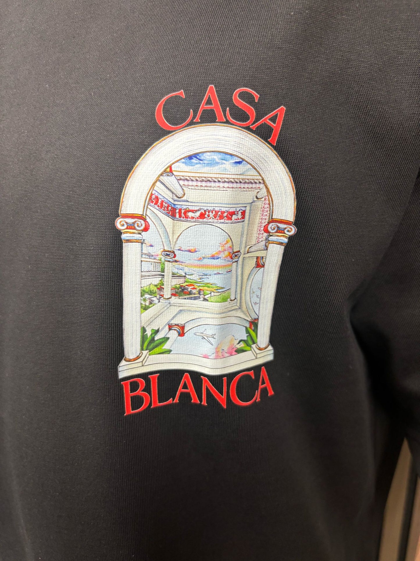 Casablanca Infinite view Shirt - Black
