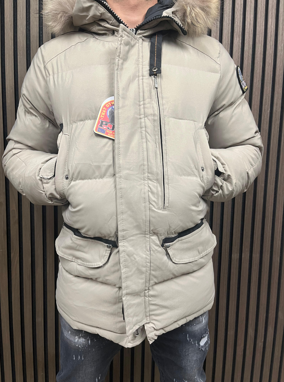 Para Parka Winterjas - Beige