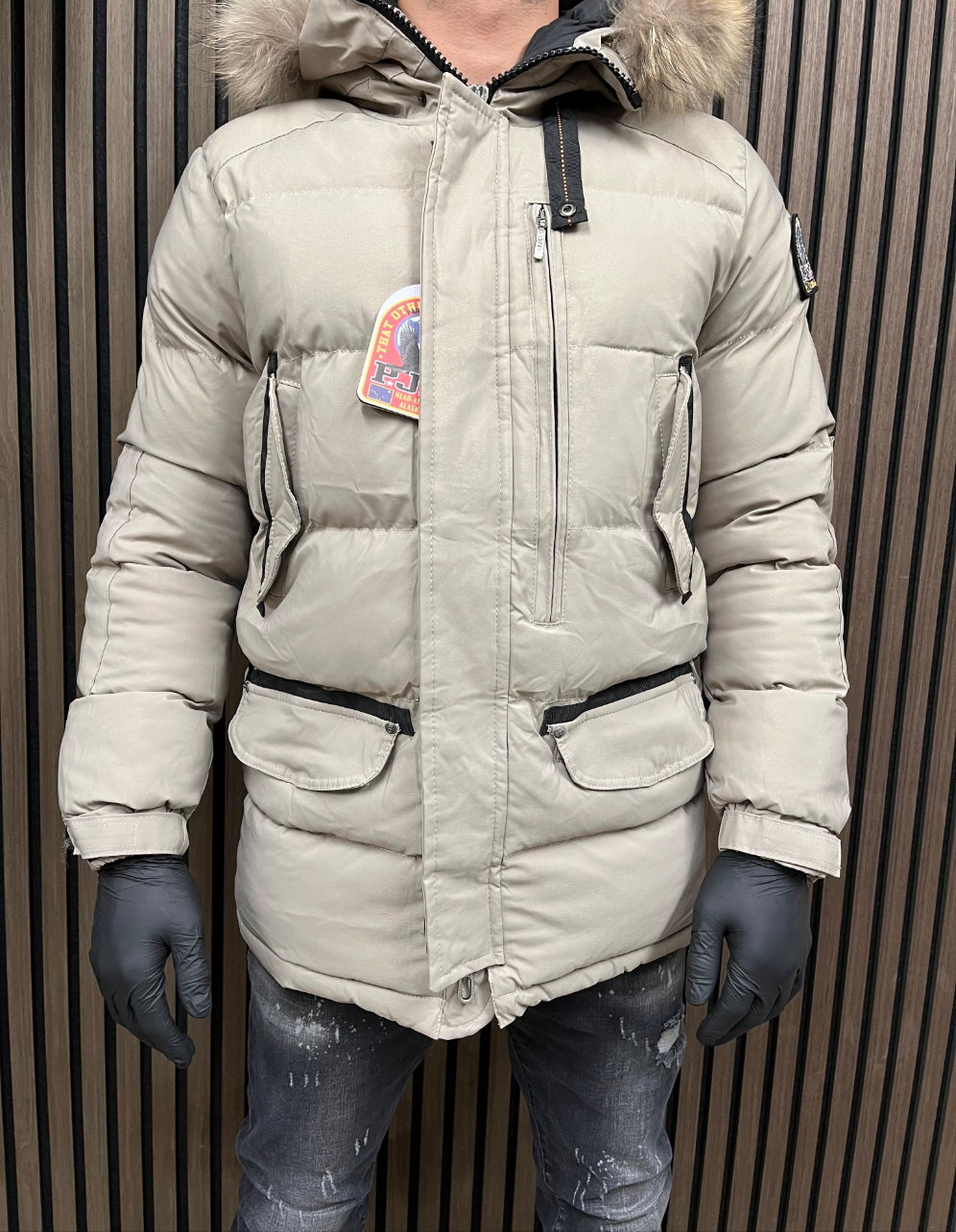 Para Parka Winterjas - Beige