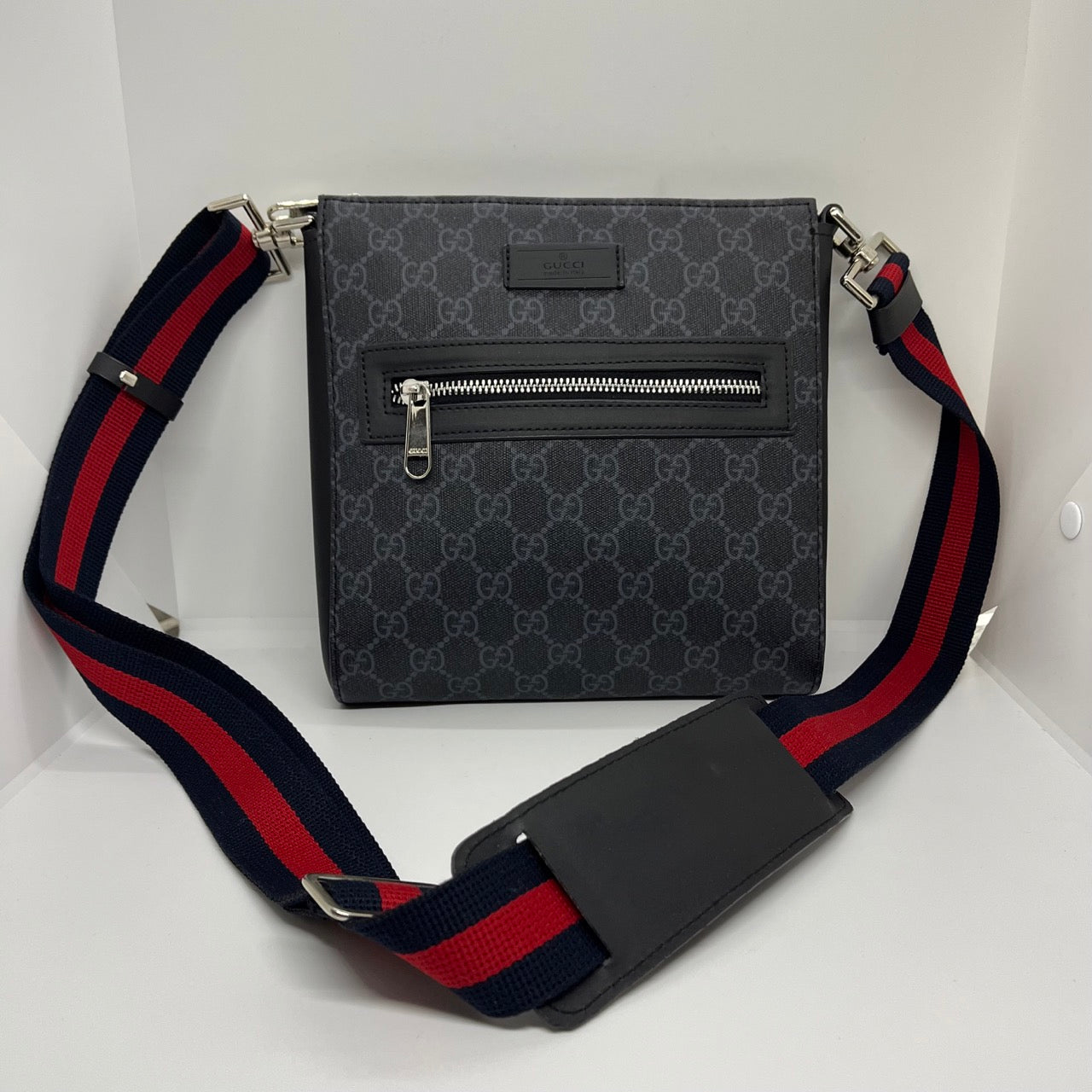 Gucci Messenger Tas Donkergrijs