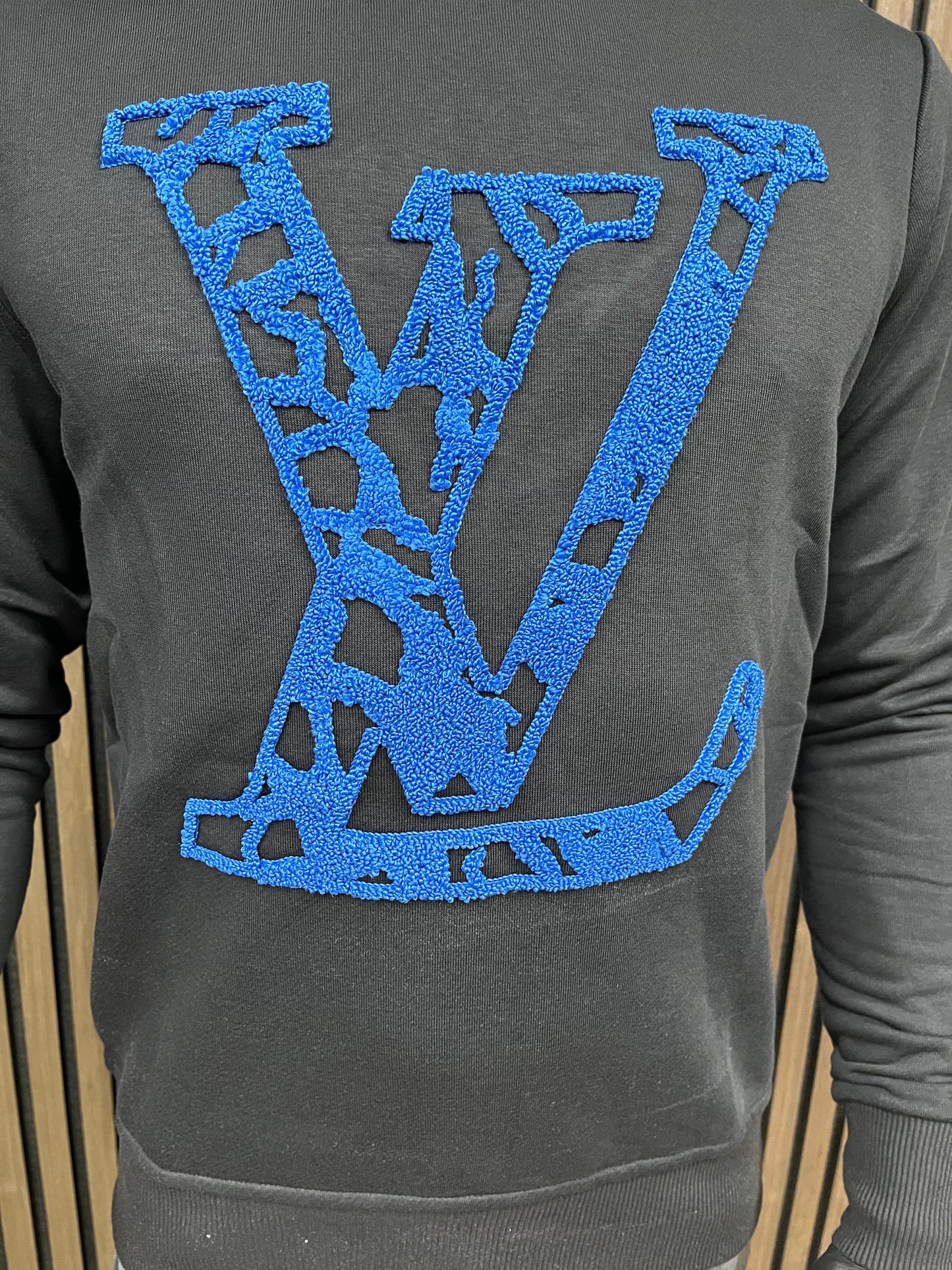 Louis Vuitton Trui - Blue LV