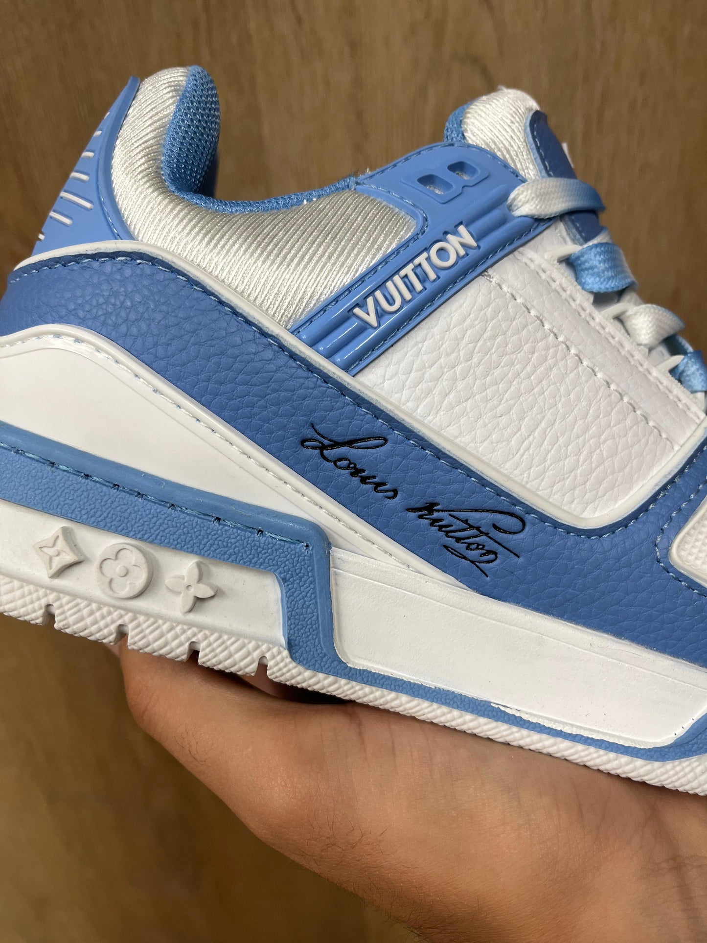 Louis Vuitton Trainers - Baby Blue