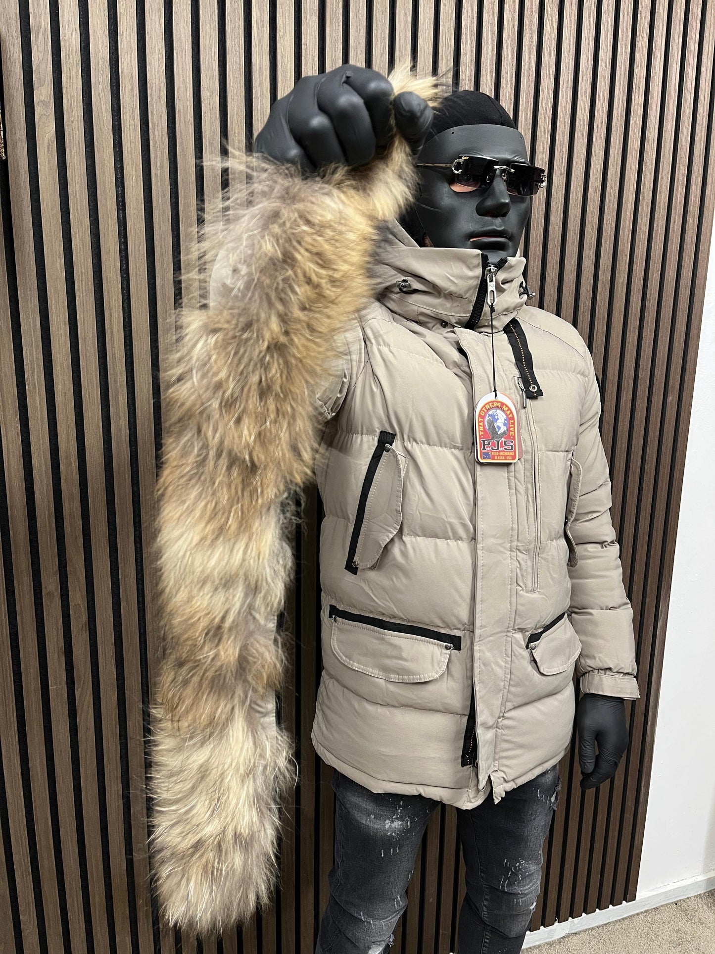 Para Parka Winterjas - Beige