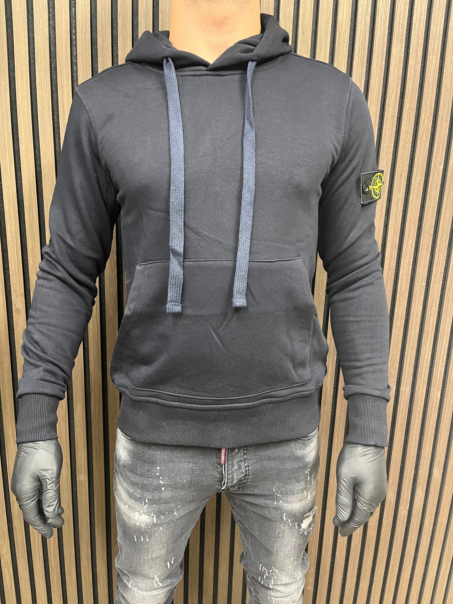 Stone Island Hoodie - Navy