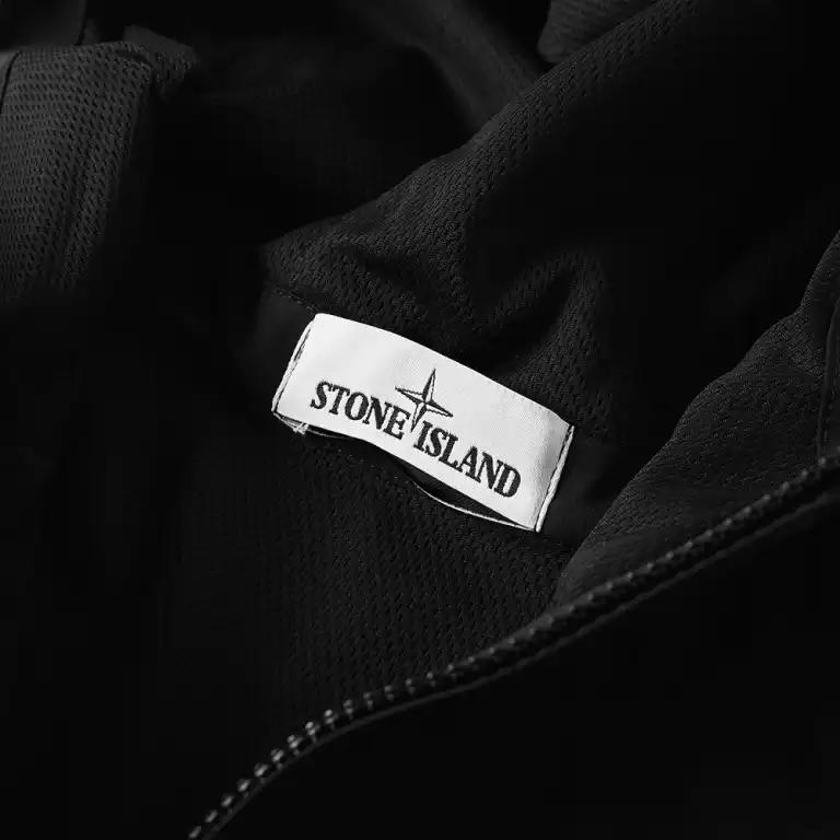 Stone Island Soft Shell Tussen Jas - Zwart