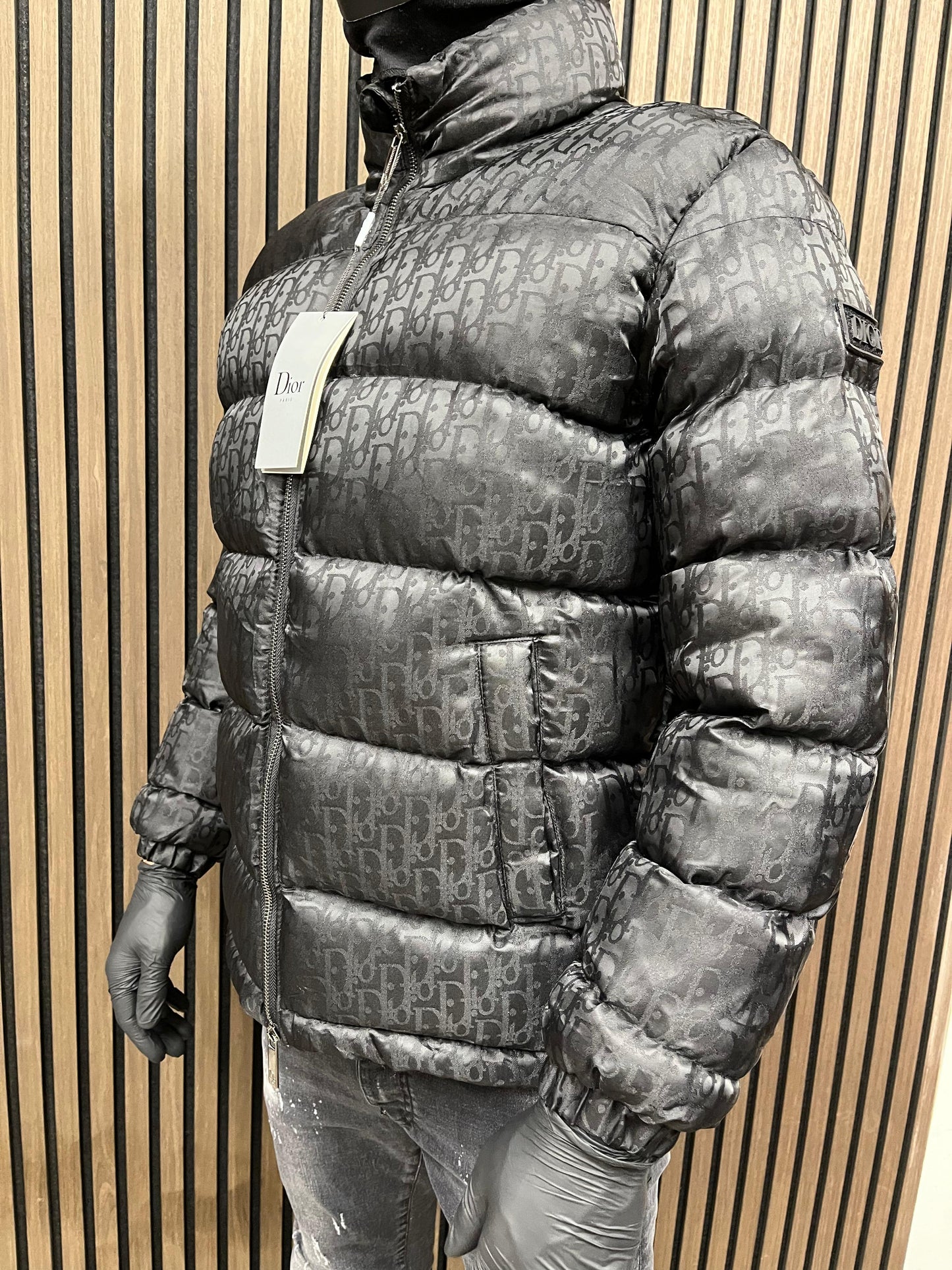 Dior Oblique Winter Jas - Black