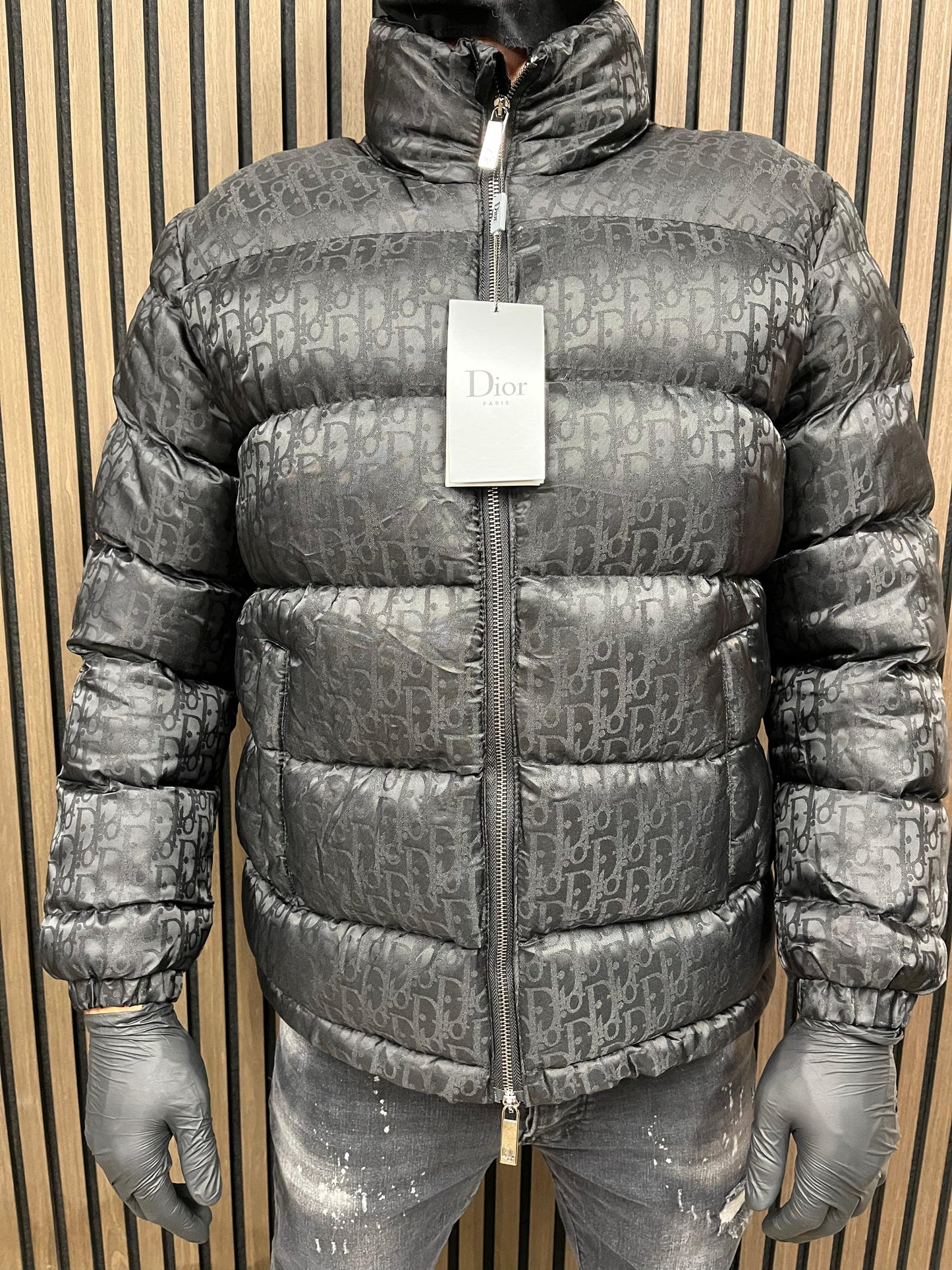 Dior Oblique Winter Jas - Black