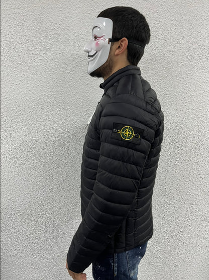 Stone Island Jas -Zwart