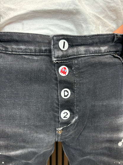 D2 Dsquared Pacman Jeans -Zwart