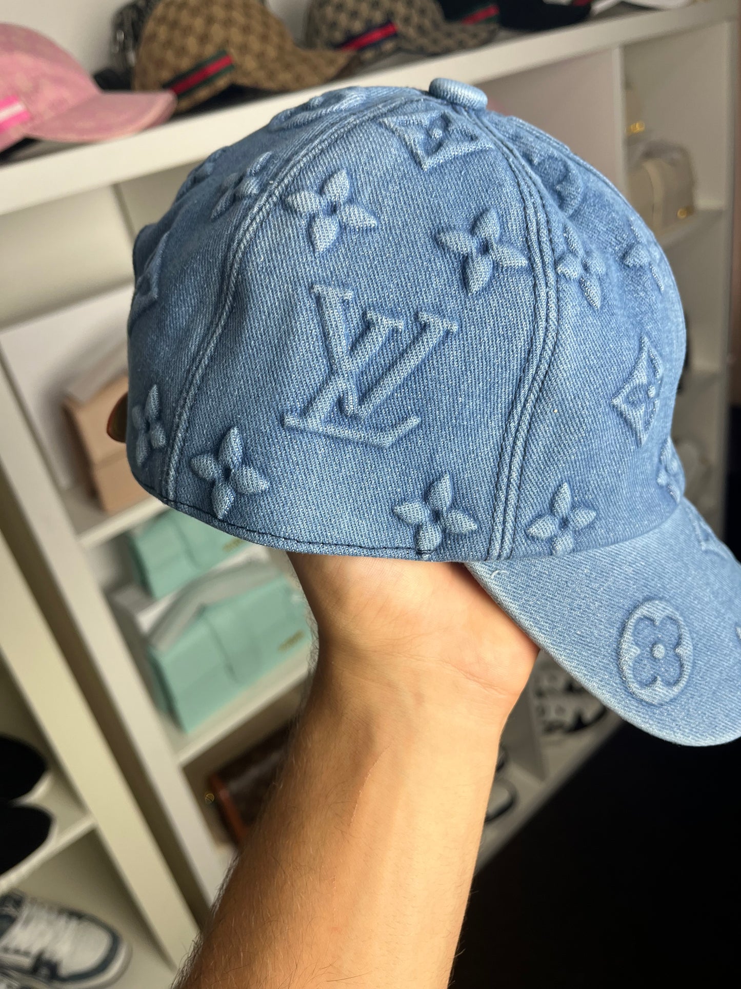 Louis Vuitton Monogram Washed Denim Pet