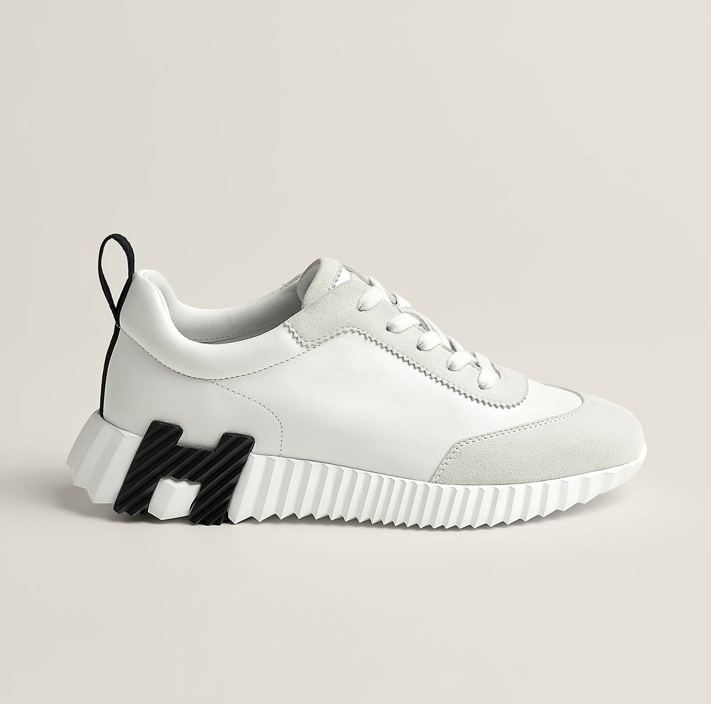 Hermes Bouncing Sneakers Leder- White