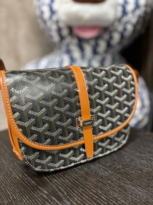 Goyard Belvédère Messenger Bag - Classic Leather Finish