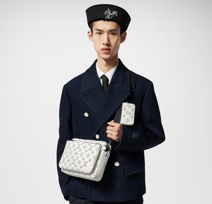 Louis Vuitton Trio Messenger Bag Monogram White - High Quality
