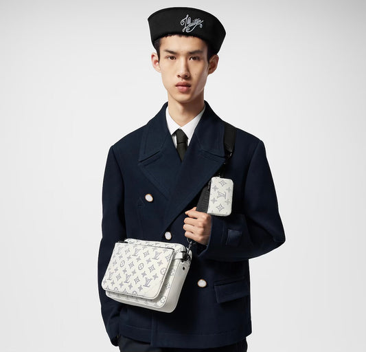 Louis Vuitton Trio Messenger Bag Monogram White - High Quality