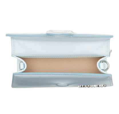 Jacquemus Le Bambino Mini Leather Tas - Baby Blue