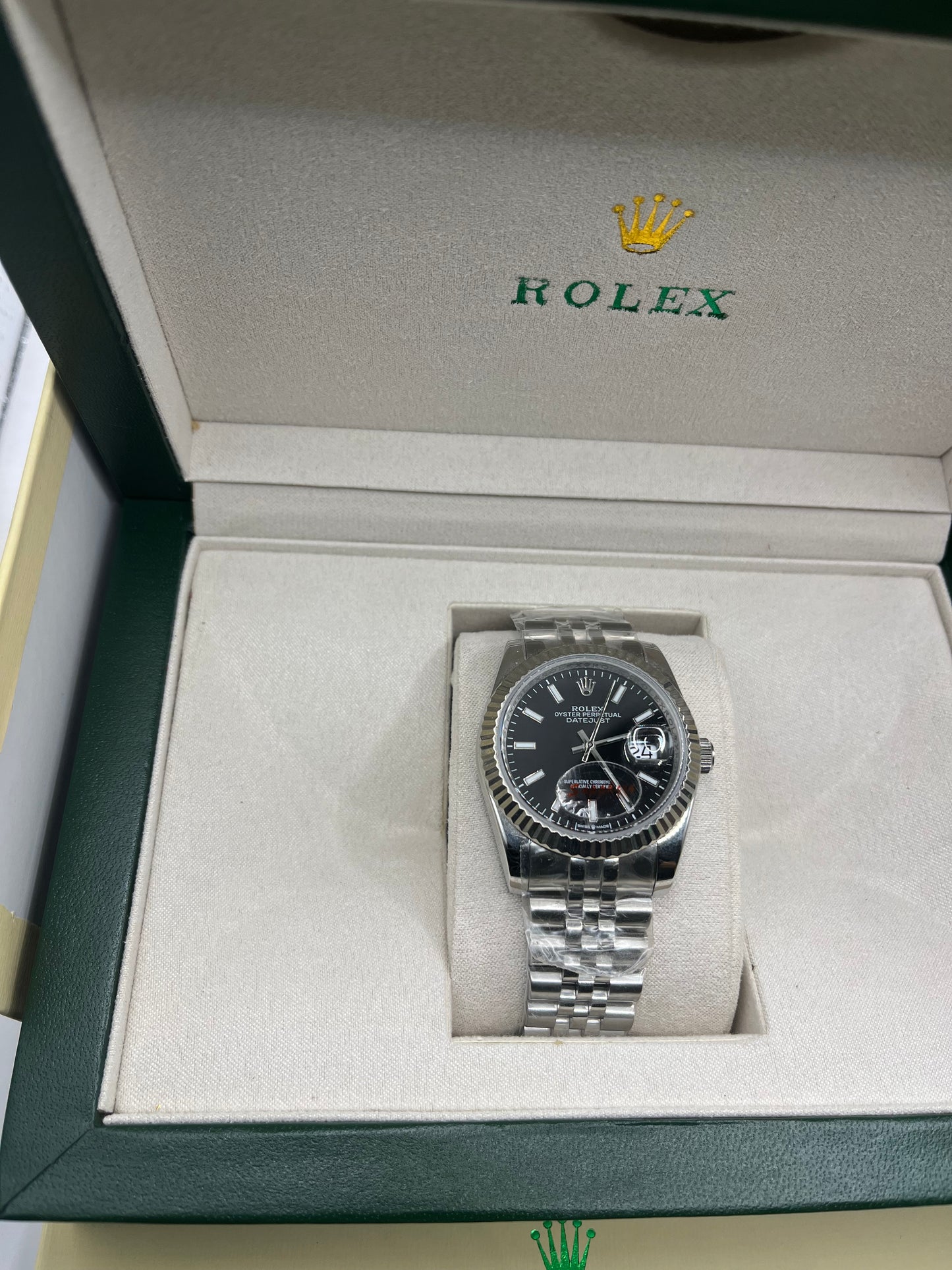 Rolex Oyster Perpetual Datejust Silver 36MM