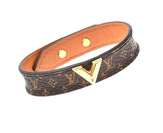 LOUIS VUITTON Leren Armband