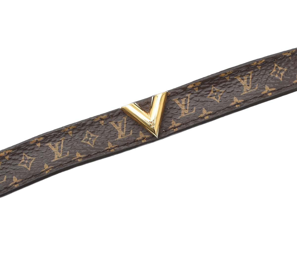 LOUIS VUITTON Leren Armband
