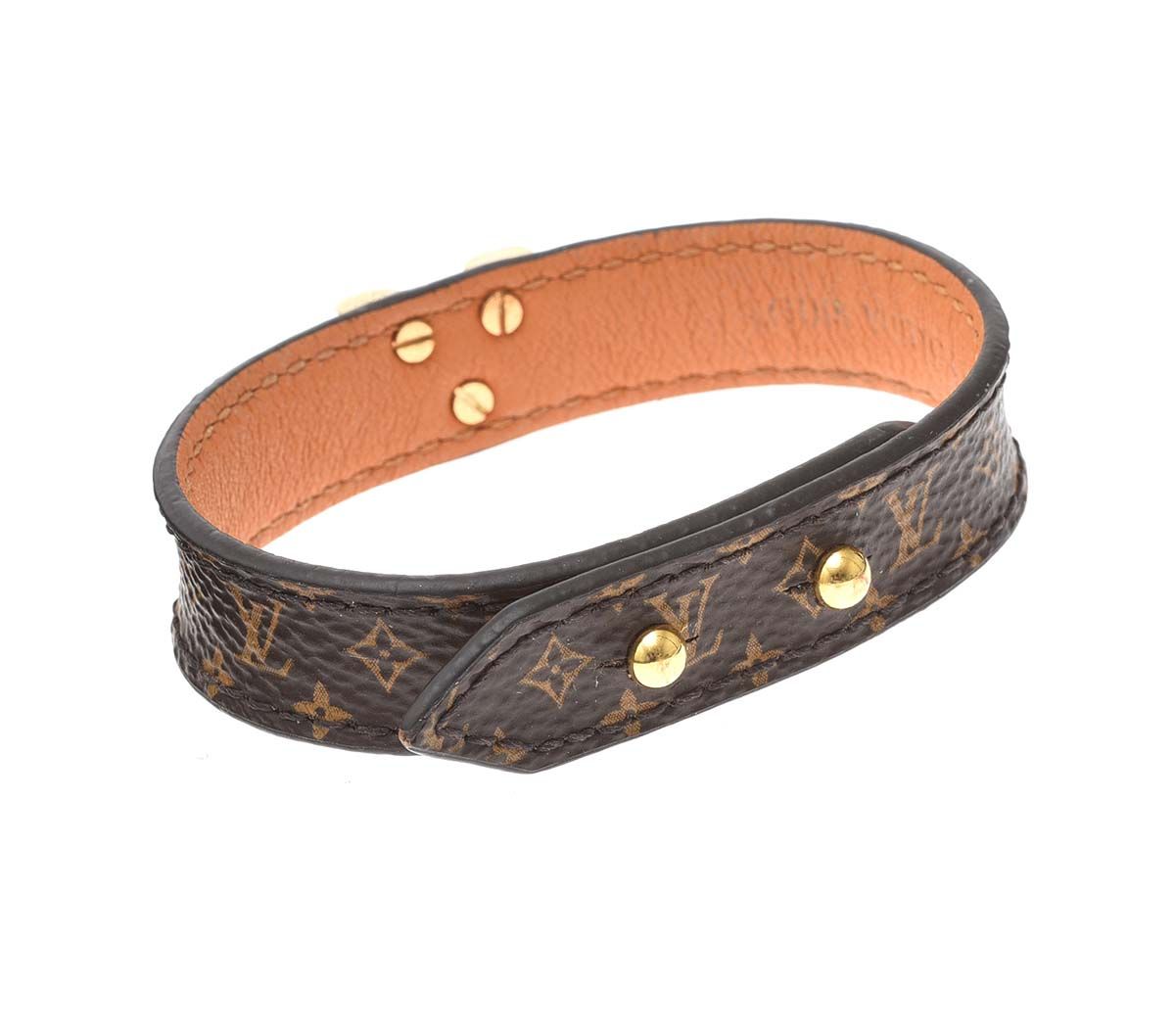 LOUIS VUITTON Leren Armband