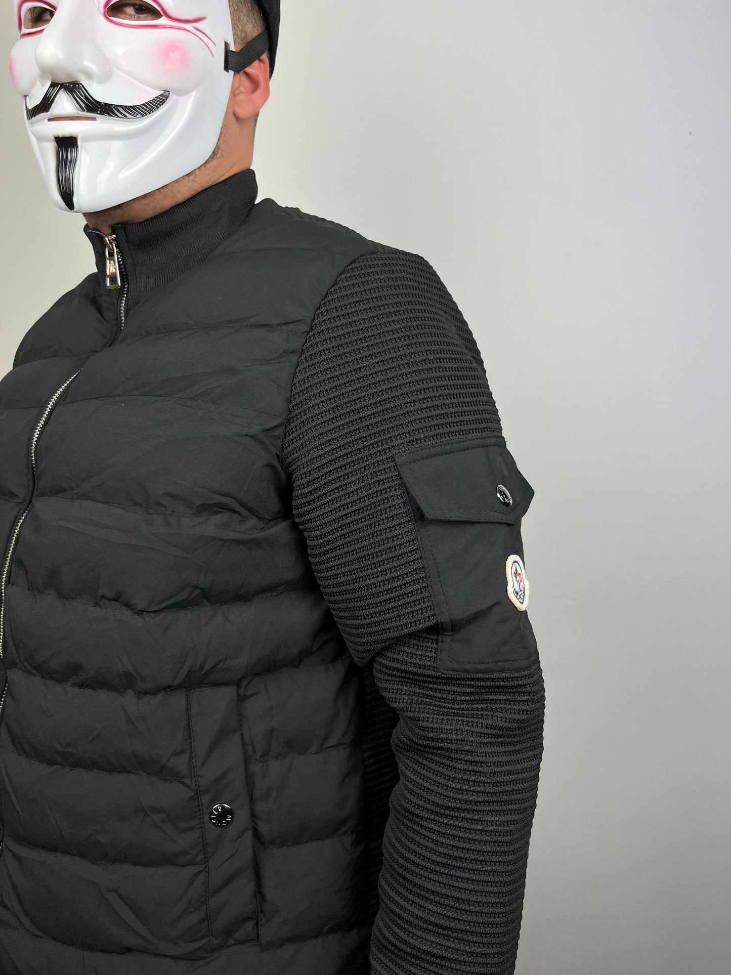 Moncler Hybrid Jas - Zwart