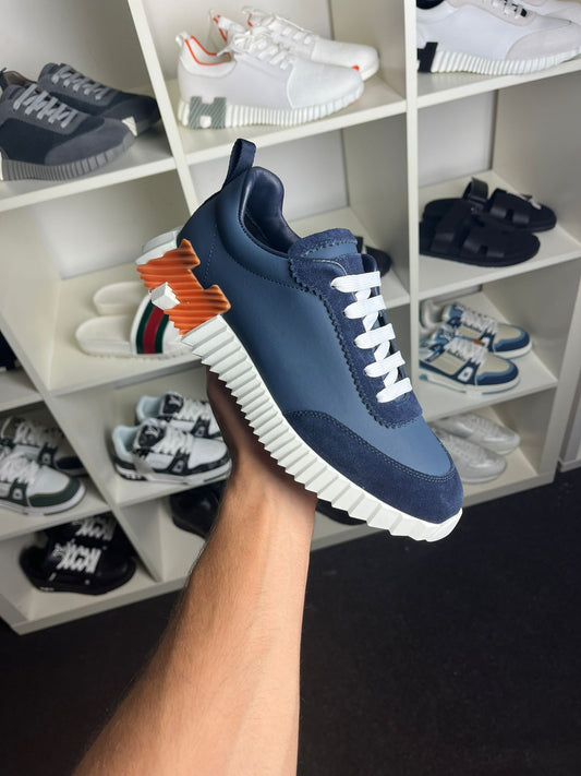 Hermes Bouncing Sneaker- Blue Orange