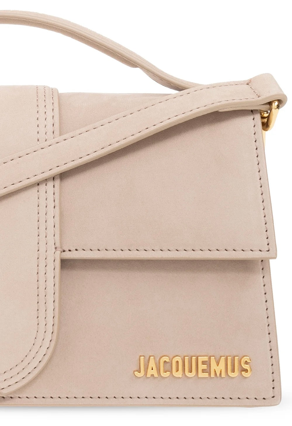 Jacquemus Le Bambino Leather Tas - Apricot