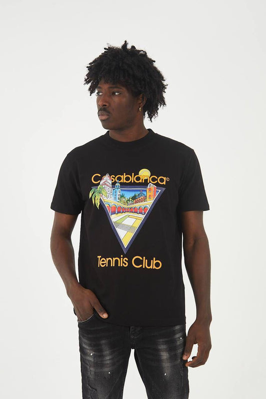 Casablanca Shirt - Orange Black