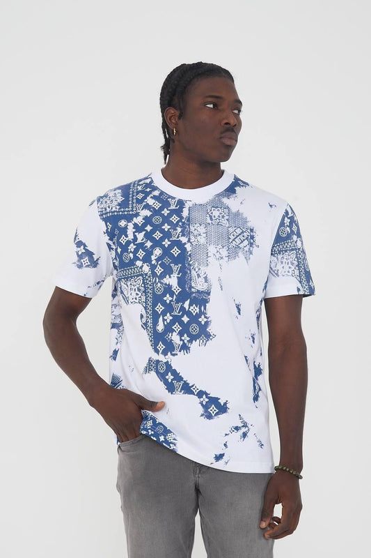 Louis Vuitton Shirt - Blue White