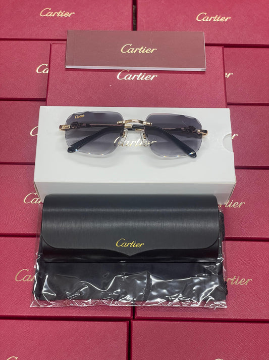 Cartier Panther Zonnebril - Black Glasses
