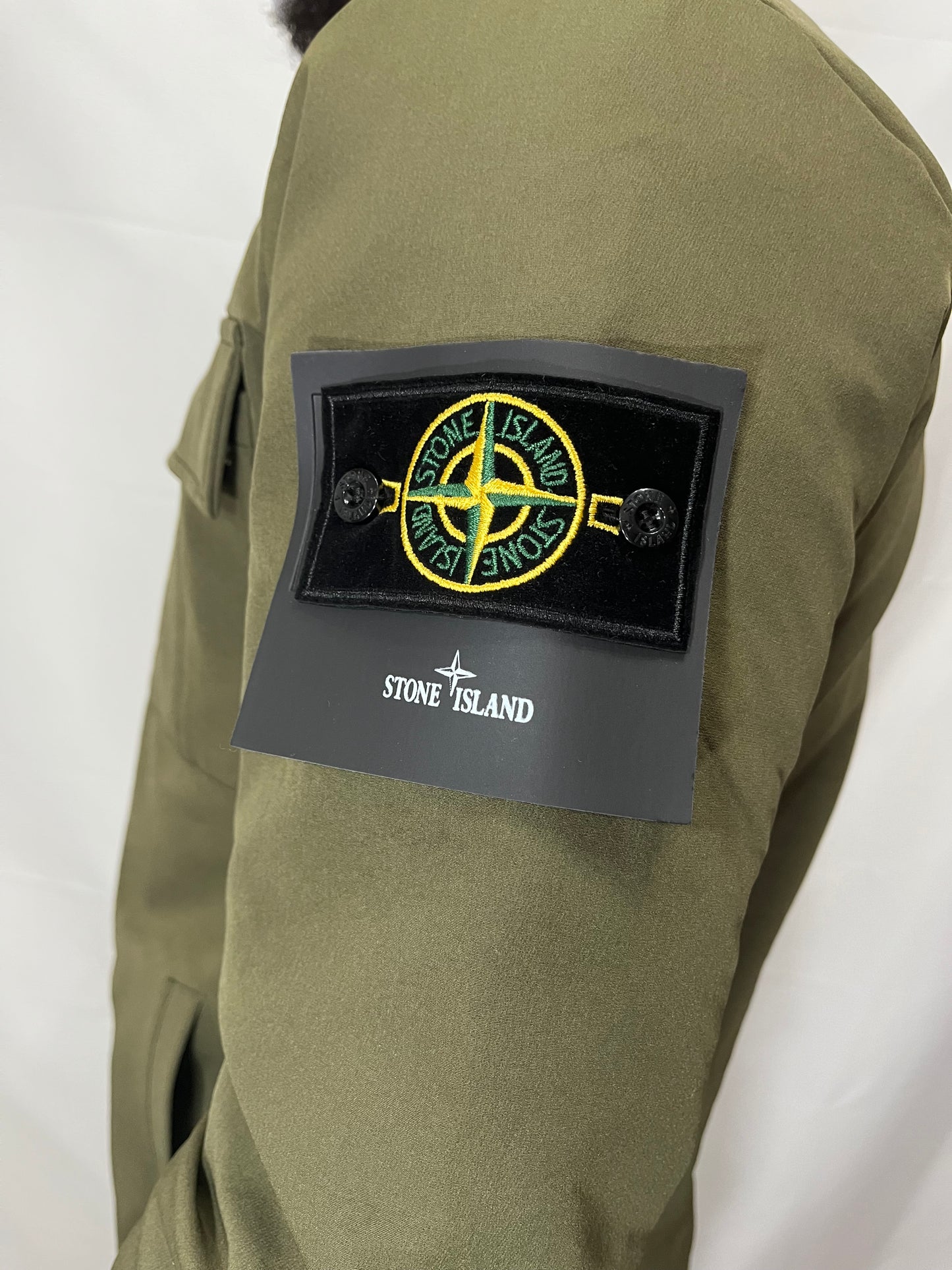 Stone Island Cargo Jas - Green