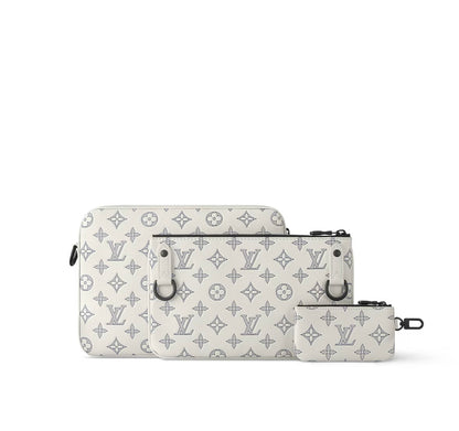 Louis Vuitton Trio Messenger Bag Monogram White - High Quality