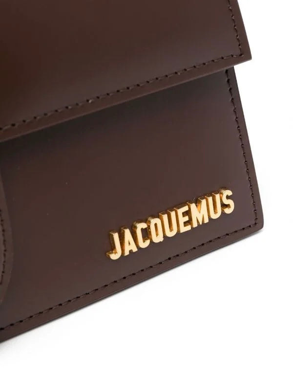 Jacquemus Le Bambino Mini Leather Tas - Coffee