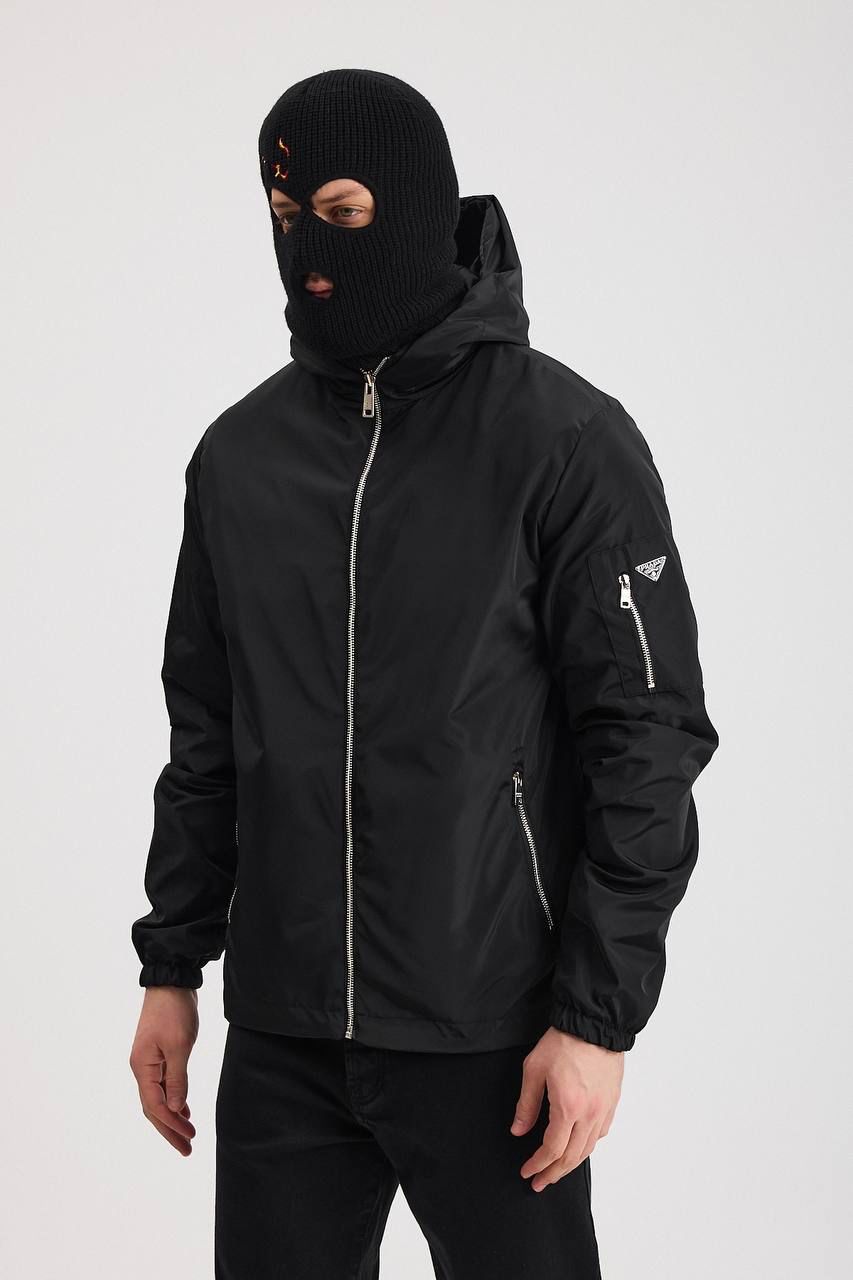 Prada Re-Nylon Dubbelzijdig Zomerjas