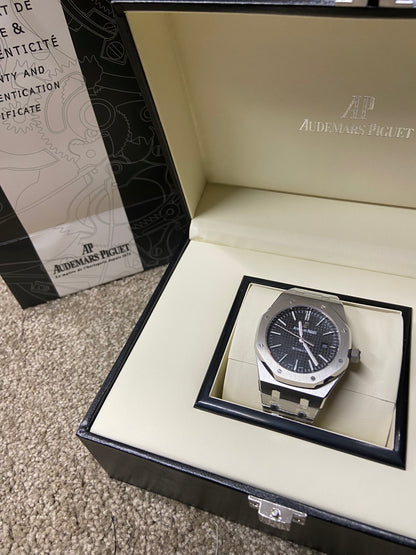 Audemars Piquet Royal Oak Silver & Black