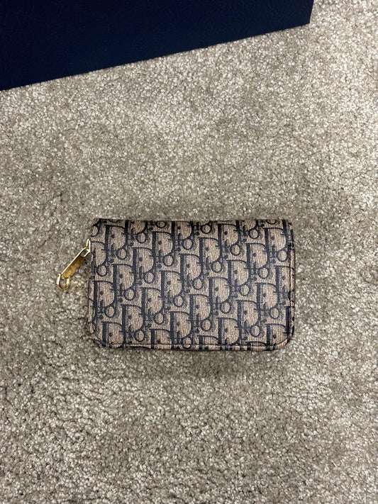 Dior Oblique Portemonnee - Brown